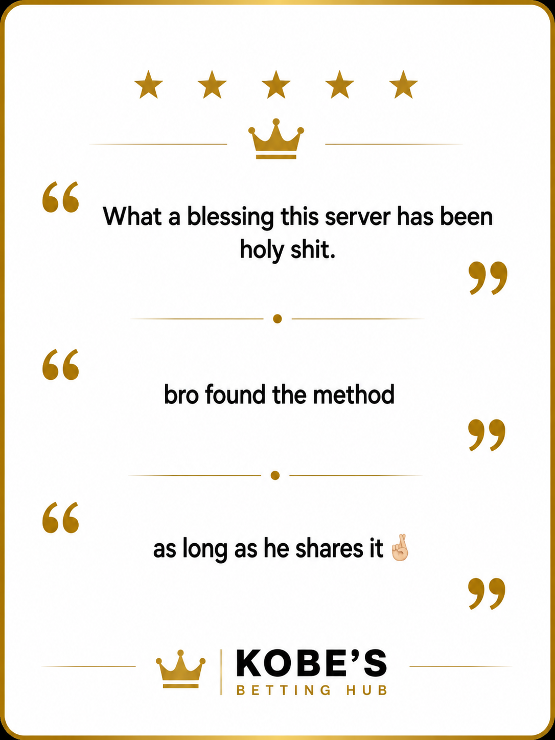 Community review about the server